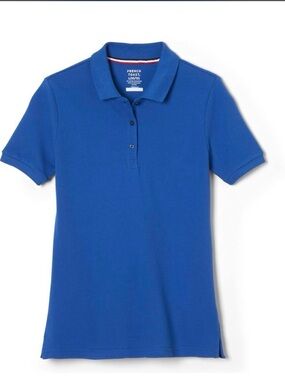 French Toast womens Blue Polo Shirt